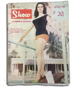 Show vintage Cuban magazine/revista Spanish, pub in Cuba - Edition: 1959-10