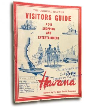 Havana Visitors Guide, Feb 1951. A Tourist Guide Publication