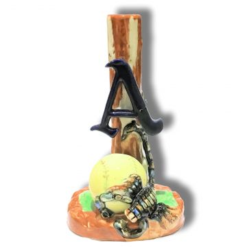 Almendares Alacranes Cuban Baseball Original Ceramic Lamp Post