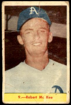 Robert Mc Kee, Cuban baseball card # 9