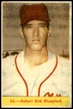 Robert Bob Bluaylock, Cuban baseball card # 56