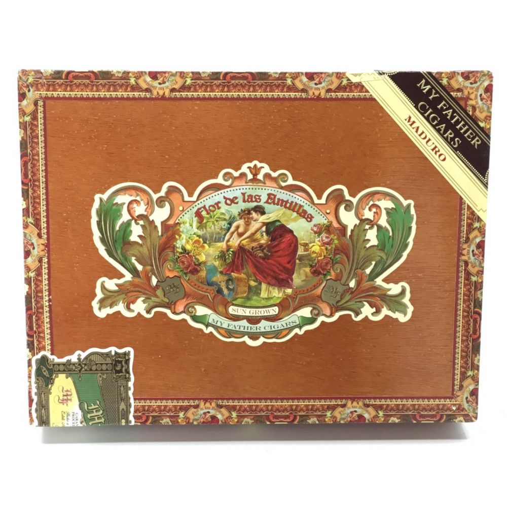 Vintage Cuba Cigar Boxes > My Father Flor de las Antillas Toros