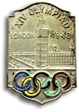 1948 Summer Olympics London Souvenier Medal