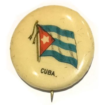 Flag - Cuban Flag, Pin