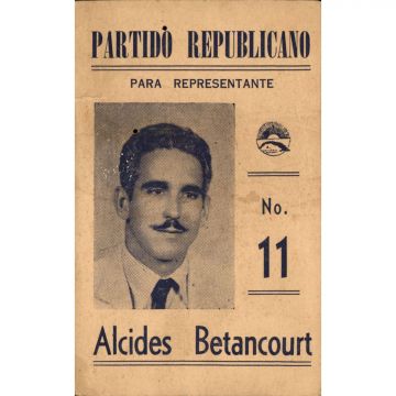 Alcides Betancourt, Representante #11