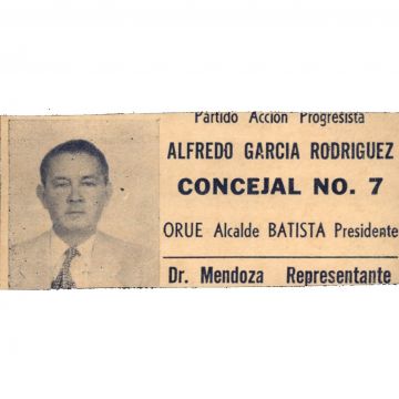 Alfredo Garcia Rodriguez, Concejal #7