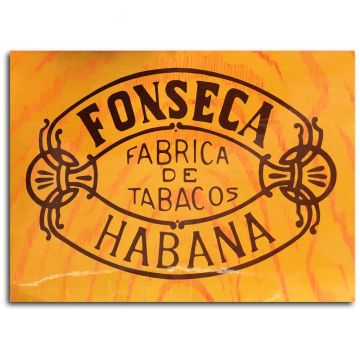 Stiker ad Fonseca, huge size 13.25 X 9.5 inches