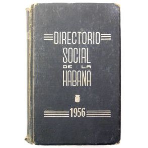 1956 Directorio Social de La Habana