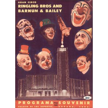 Ringling Bros Programa Souvenier 1949