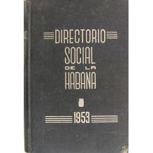 1953 Directorio Social de la Habana