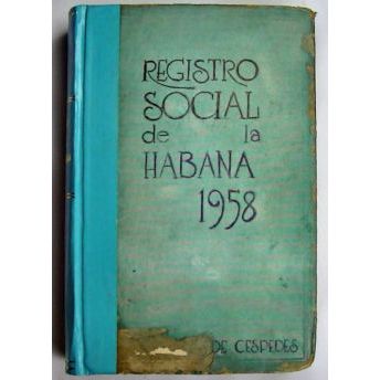 1958 Registro Social de La Habana