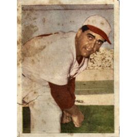 Vintage Cuba Caramelo Deportivo Felices 1946 - 1947 Baseball Trading Cards  > Lorenzo Cabrera Baseball Card No. 93 - Cuba collectible for Sale