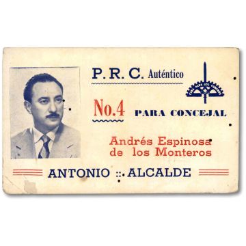 Andres Espinosa de los Monteros, Concejal #4