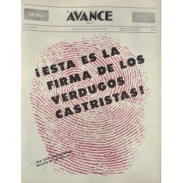 El Avance vintage Cuban magazine/revista Spanish, Edition: 08-25-1961