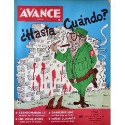 El Avance vintage Cuban magazine/revista Spanish, Edition: 10-06-1961