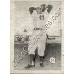 Fred Martin Baseball Card No. 51 - Cuba