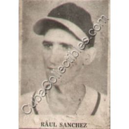 Raul Sanchez Baseball Card 1 - Cuba
