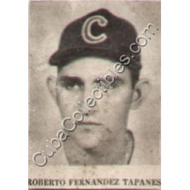 Roberto Fernandez Tapanes Baseball Card - Cuba