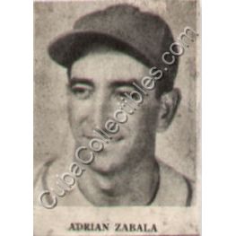 Adrian Zabala Baseball Card - Cuba