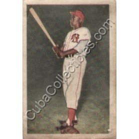 Vintage Cuba Caramelo Deportivo Felices 1945 - 1946 Baseball Trading Cards  > Emilio Cabrera Baseball Card No. 17 - Cuba collectible for Sale