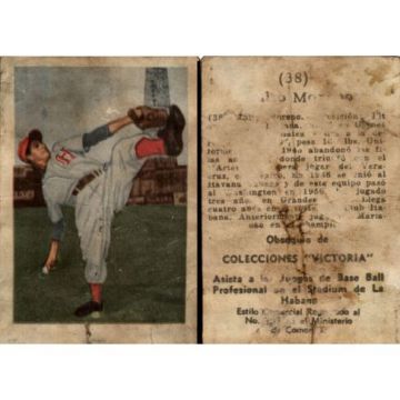 Julio Jiqui Moreno Baseball Card No. 38 - Cuba