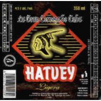 Cuban Beer bottle label Cerveza Hatuey