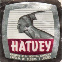 Cuban Beer bottle label Cerveza Hatuey
