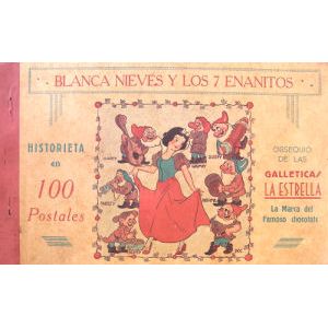 Blanca Nieves y los Siete Enanitos Album de 100 Postalitas Full Vol.1