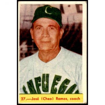 Jose (Cheo) Ramos, Cuban baseball card # 27
