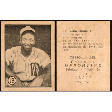 Claro Duany Baseball Card No. 13 - Cuba.