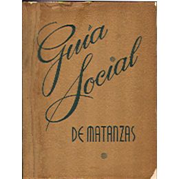 1953 Guia Social de Matanzas