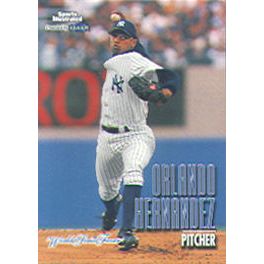 Orlando Hernandez - Trading/Sports Card Signed