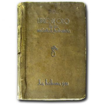 1950 Libro De Oro De La Sociedad Habanera