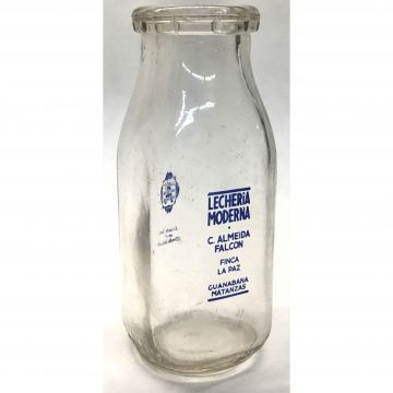 Botella de leche Lecheria Moderna, Half Pint