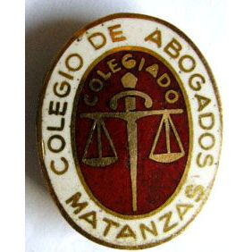 Association - Colegio de Abogados, Matanzas, Pin
