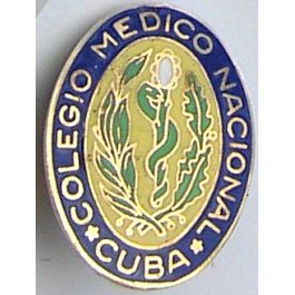 Association - Colegio Medico Cubano 14KT Gold Pin