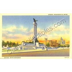 Monumento al Maine Postcard