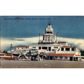 Aeropuerto Rancho Boyeros Postcard