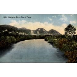 Rio Isla de Pinos Postcard