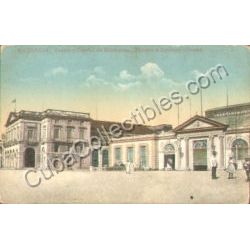 Cuartel de Bomberos y Teatro Postcard