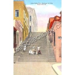 Calle Padre Pico Postcard