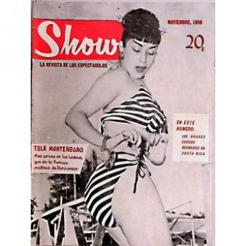 Show vintage Cuban magazine/revista Spanish, pub in Cuba - Edition: 1956-11