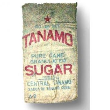 Saco de azucar de 100 lbs del Central Tanamo