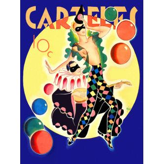 Carteles Giclee on canvas, Andres 1950's Carnaval