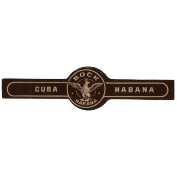 Cuban Bock Cigar Band Label