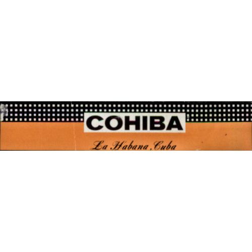 cohiba cigar labels