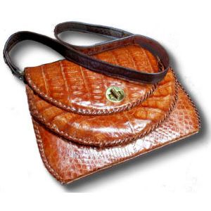 Vintage Cuba > Cuban Alligator Leather Womenﾒs Handbag Purse 9 X 7 ...