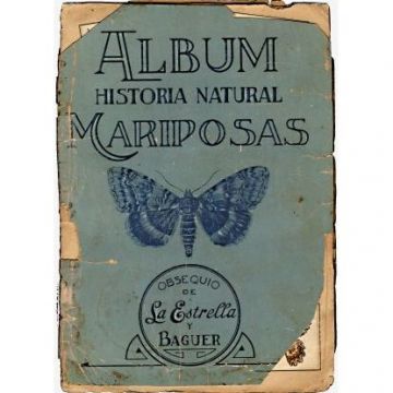 Mariposas, Historia Natural, album de postalitas.