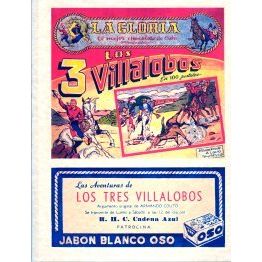 Los 3 Villalobos, Album de Postalitas ,1952 REPRODUCTION