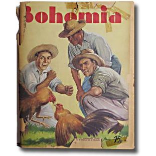 Bohemia vintage Cuban magazine/revista Spanish, pub in Cuba - Edition: 08-17-1952